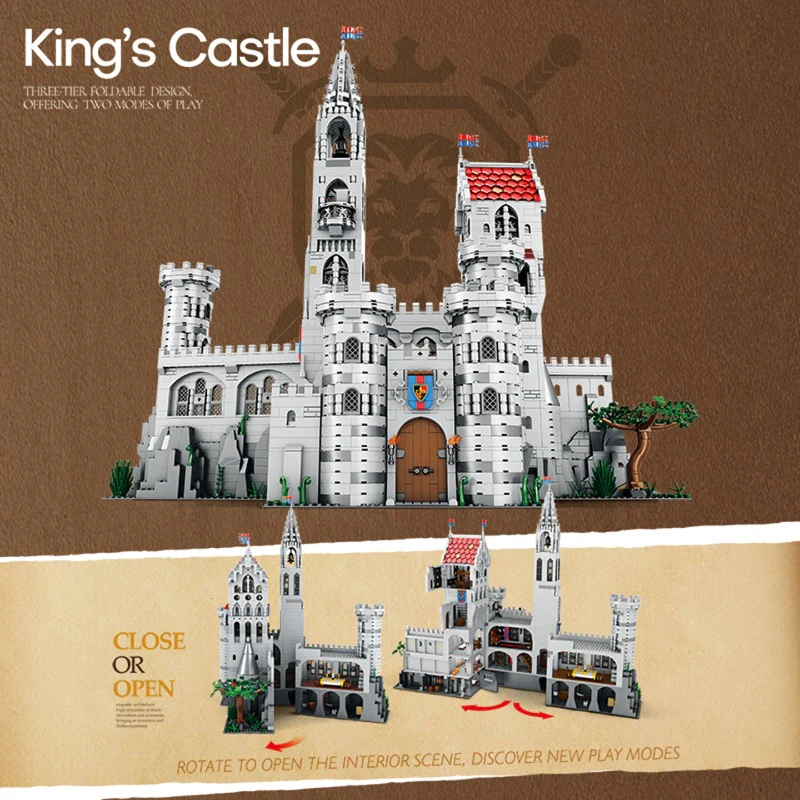 4000 pcs Reobrix 55016 King's Castle - Image 2