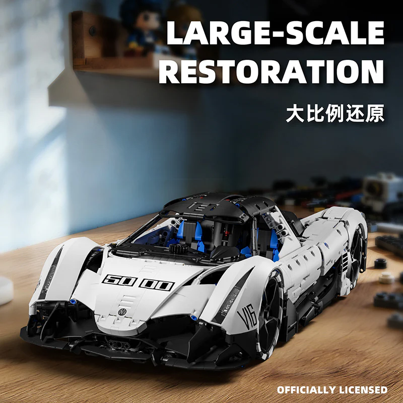 4016pcs TGL T5052 Devel Sixteen V16 (Devil 16) 1:8 - Image 2