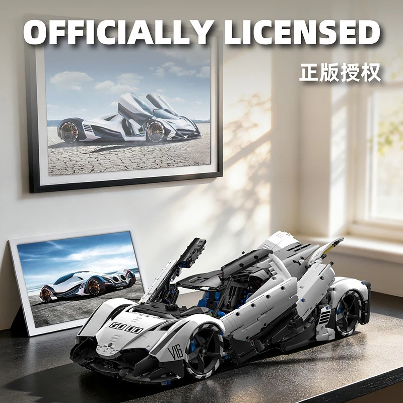 4016pcs TGL T5052 Devel Sixteen V16 (Devil 16) 1:8 - Image 3