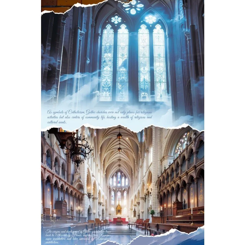 4034+PCS BK 33920 Gothic cathedral - Image 5