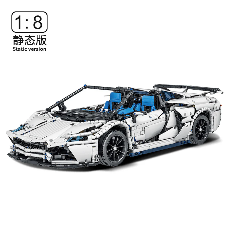 4038PCS F10002  Convertible Lamborghini Svj 1:8 - Image 5
