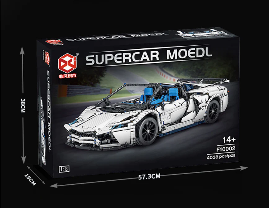 4038PCS F10002  Convertible Lamborghini Svj 1:8 - Image 8