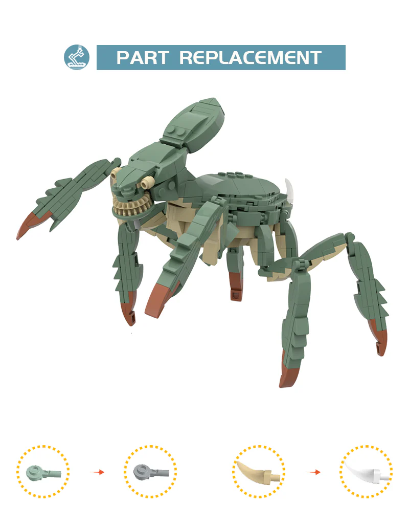 405PCS MOC-113941 Acklay Beast - Image 5