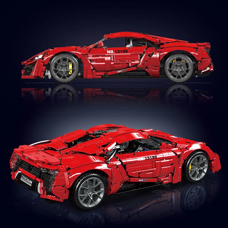 4070+pcs MouldKing 13190 Lykan Hypersport Dynamic version - Image 4