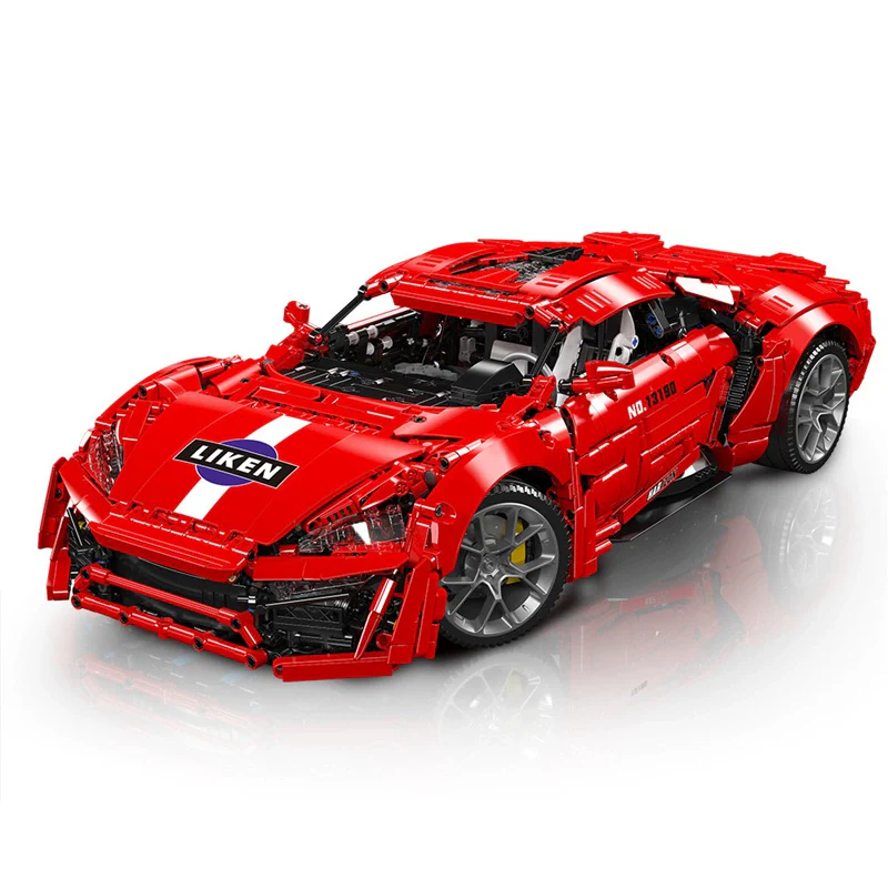 4070+pcs MouldKing 13190 Lykan Hypersport Dynamic version - Image 8