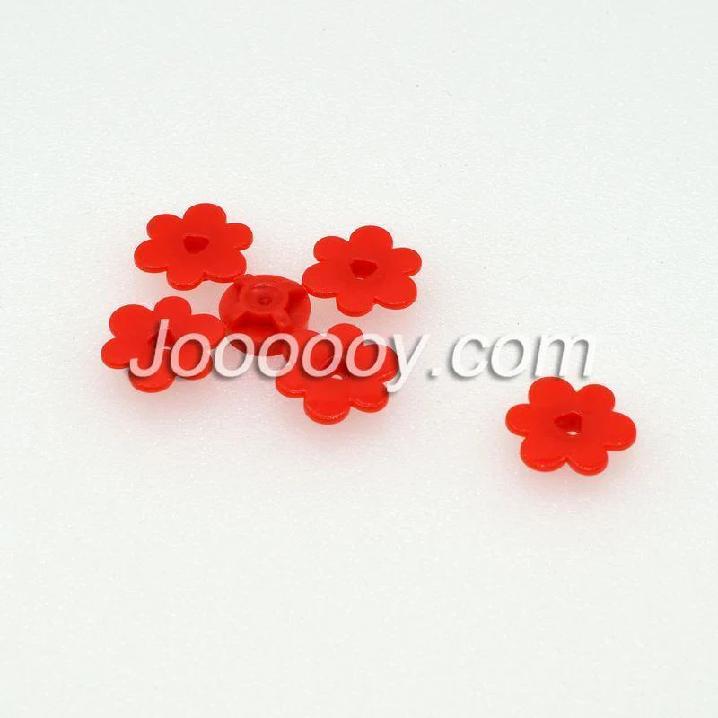 40pcs 1*1 six-peta Flower Plant MOC bricks 3742 - Image 6