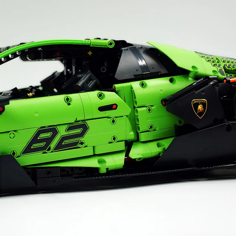4100pcs+  Lao Liang MOC The Ultimate Lamborghini Essenza SCV12 1: 8 - Image 16