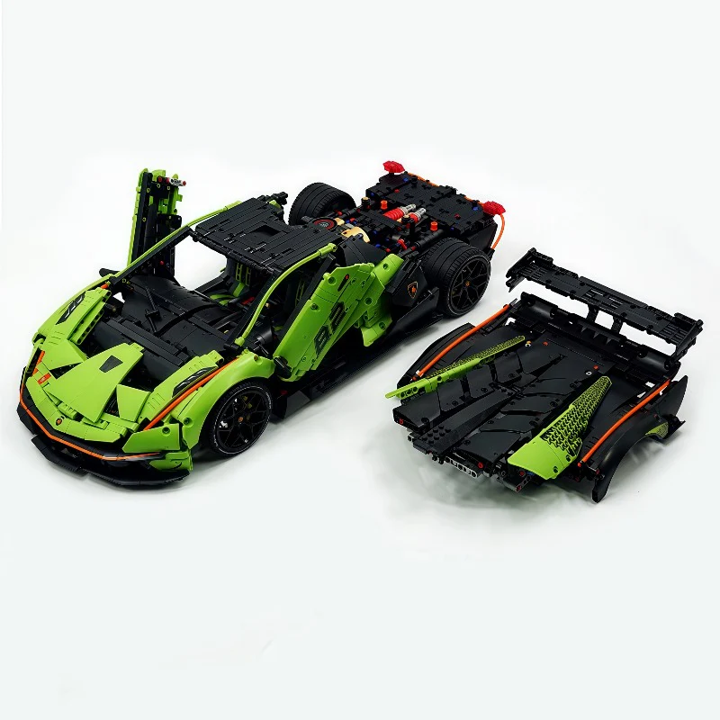 4100pcs+  Lao Liang MOC The Ultimate Lamborghini Essenza SCV12 1: 8 - Image 2