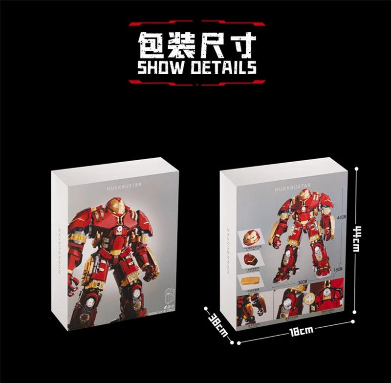 4123PCS KBOX V5004 Hulkbuster - Image 6