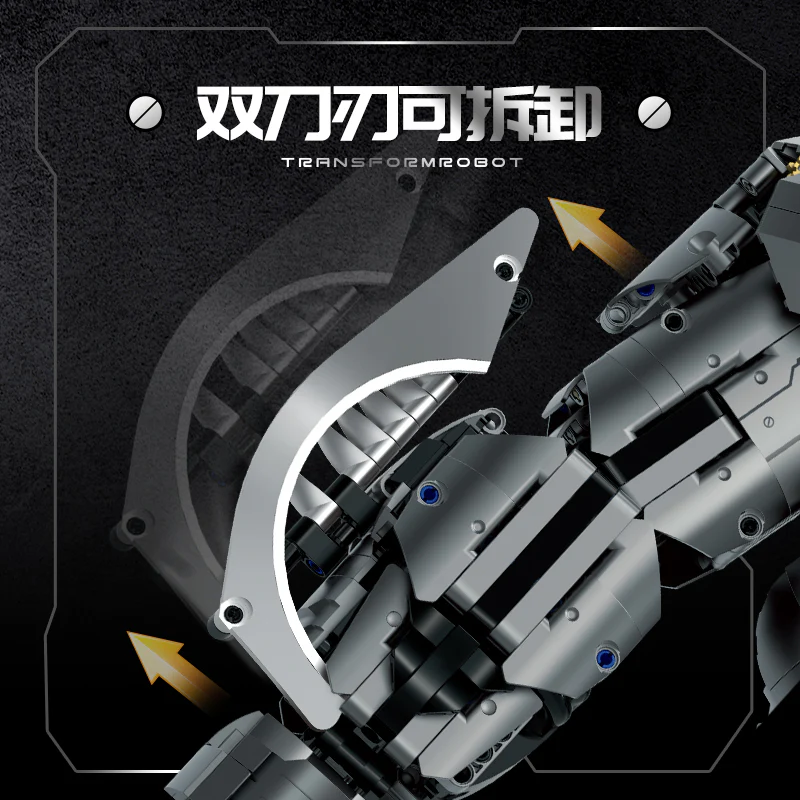 4160 pcs GULY 80501 Transformrobot - Image 3