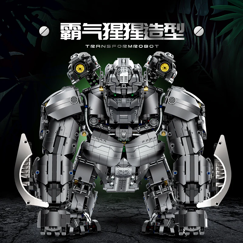 4160 pcs GULY 80501 Transformrobot - Image 5