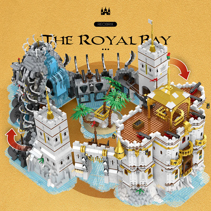 4168PCS Reobrix 66013 The Royal Bay - Image 5
