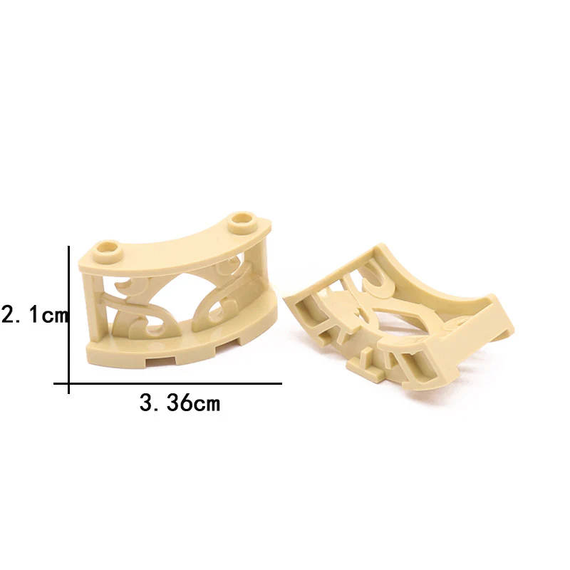41823 Arc-shaped carved hollow railing 10pcs - Image 3