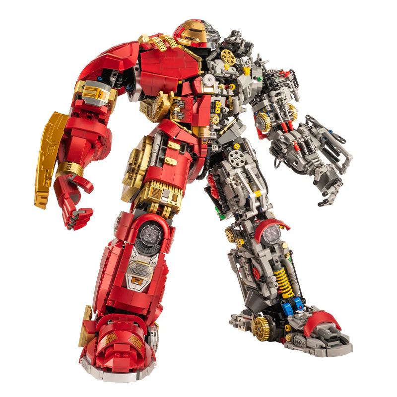 4183PCS KBOX K10513 Anti-Hulk MK44 Semi-perspective Mecha - Image 6