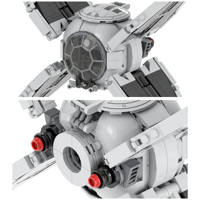 418pcs MOC-98664 TIE Raptor (TIE/rpt) - Image 3