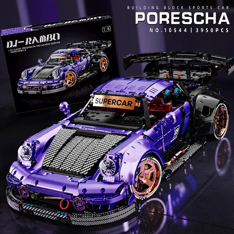 4190 pcs kbox 10544 964-UV Porsche modified version 1:8 - Image 6