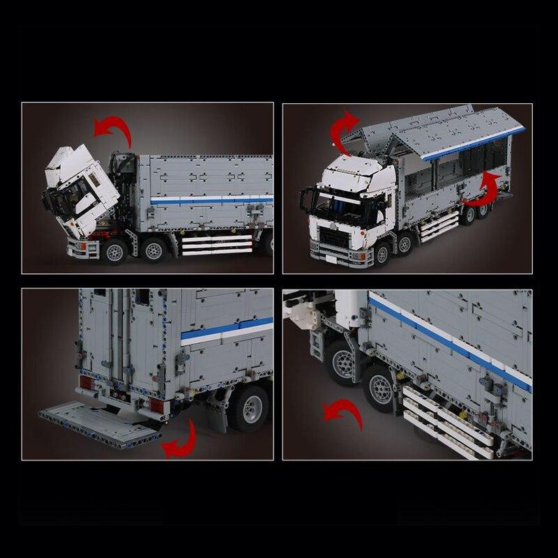 4198pcs Mould King 13139 Technic Wing Body Truck - Image 3