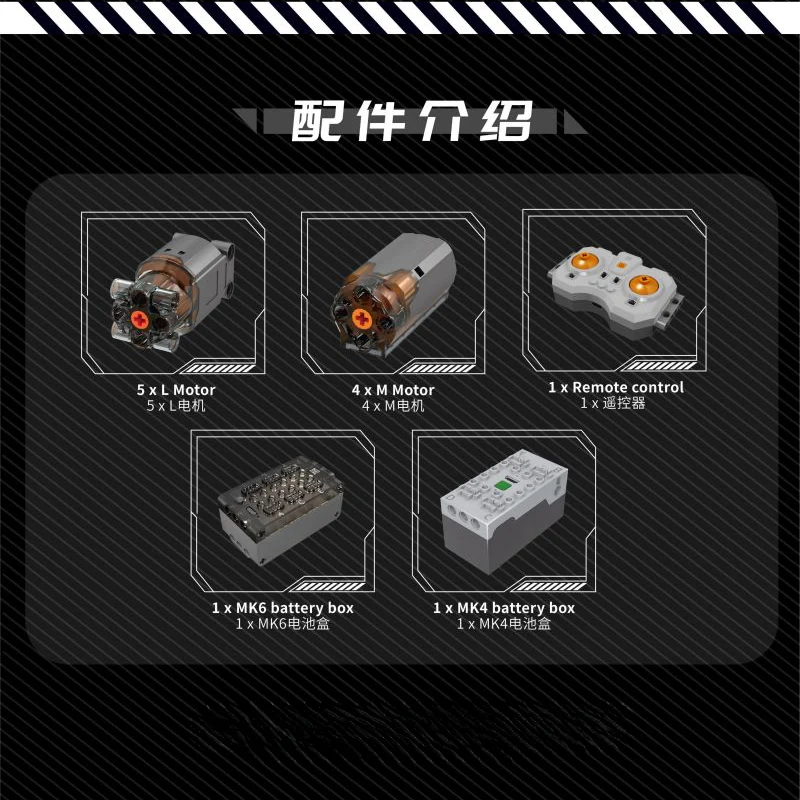 4265pcs MouldKing 13130S Terex RH400 Mining Excavator Remote control app - Image 5