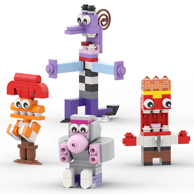 432PCS MOC Inside Out(Joy,Sadness,Anger,Fear,Disgust,Anxiety,embarrassment,envy,ennui) - Image 4