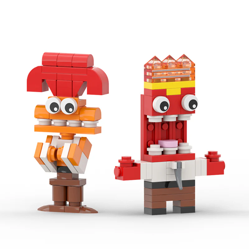 432PCS MOC Inside Out(Joy,Sadness,Anger,Fear,Disgust,Anxiety,embarrassment,envy,ennui) - Image 6