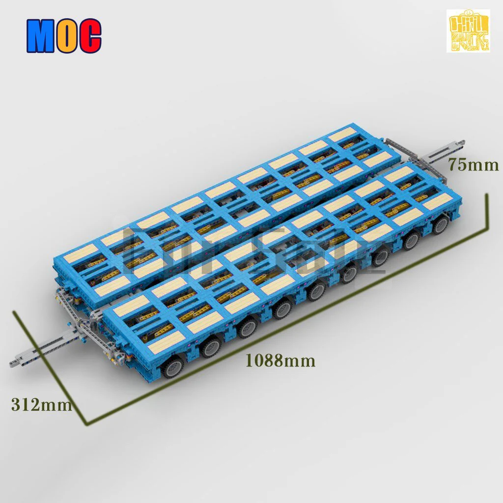 4381PCS MOC-57462 Modular Platform Trailer - Image 2