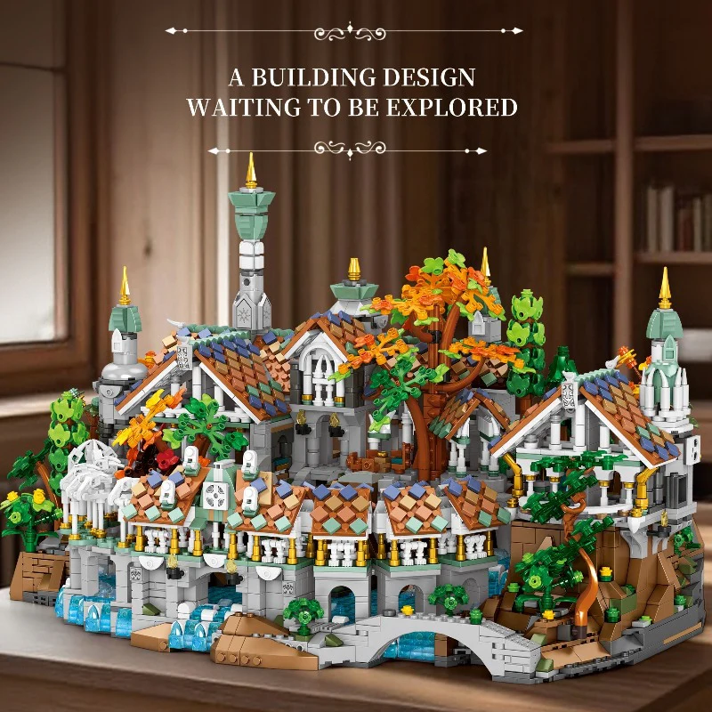 4406pcs Reobrix 55015 Rivendell - Image 3
