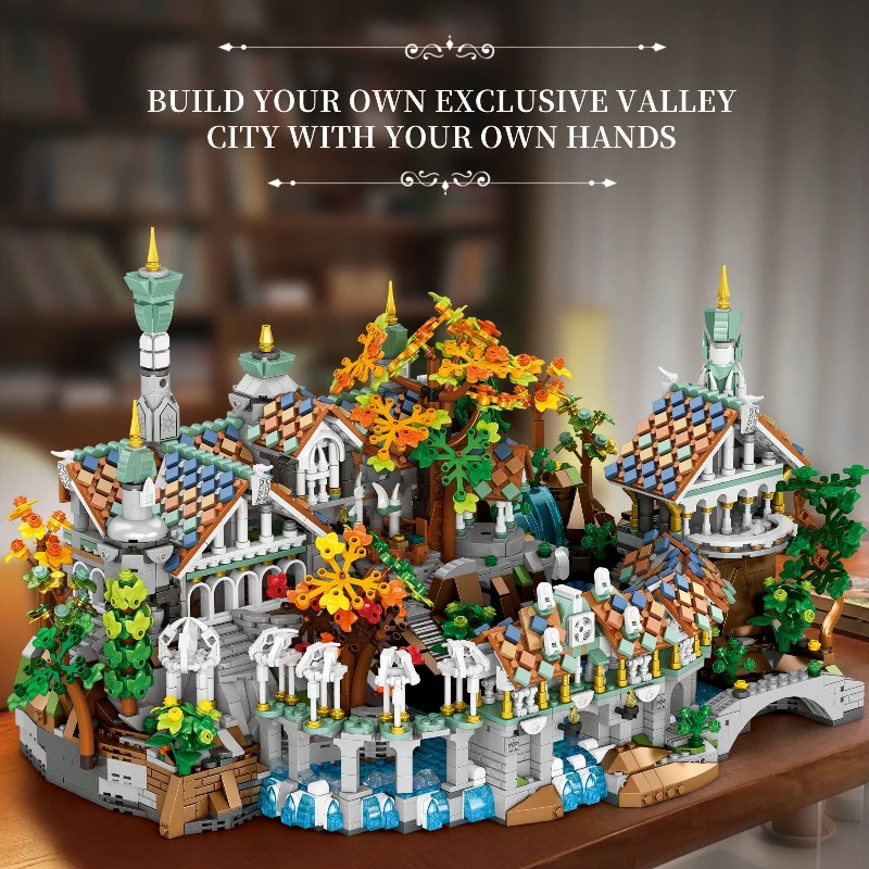 4406pcs Reobrix 55015 Rivendell - Image 5
