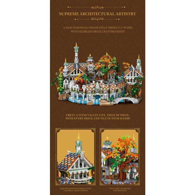 4406pcs Reobrix 55015 Rivendell - Image 6