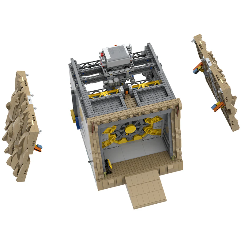 4460PCS MOC-107927,Fallout(Working Fallout Vault) - Image 2