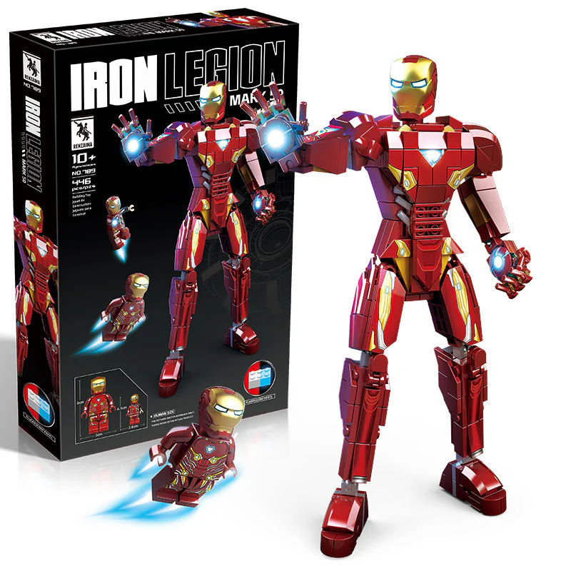 446pcs RENZAIMA 789 Iron Legion Mark 50 - Image 5