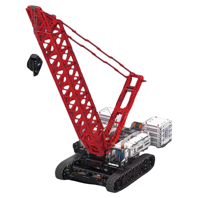 4494pcs Mouldking 17046 Wacker 16000 crawler crane dynamic version - Image 7