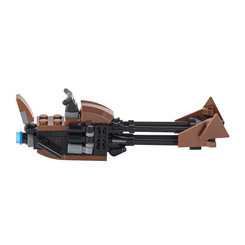 45+PCS MOC2009-A MOC2025 614-AvA Scout Trooper Speeder Bike The Mandalorian Flying Bike Tusken Raider Compatible Minifigure - Image 11