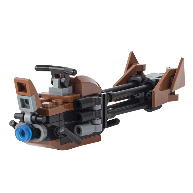 45+PCS MOC2009-A MOC2025 614-AvA Scout Trooper Speeder Bike The Mandalorian Flying Bike Tusken Raider Compatible Minifigure - Image 12