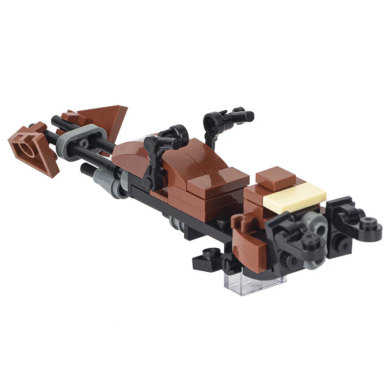 45+PCS MOC2009-A MOC2025 614-AvA Scout Trooper Speeder Bike The Mandalorian Flying Bike Tusken Raider Compatible Minifigure - Image 2