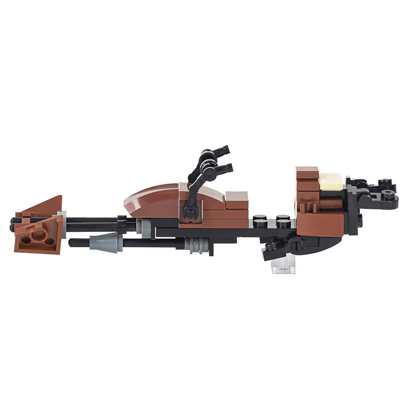 45+PCS MOC2009-A MOC2025 614-AvA Scout Trooper Speeder Bike The Mandalorian Flying Bike Tusken Raider Compatible Minifigure - Image 3