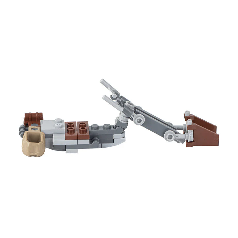 45+PCS MOC2009-A MOC2025 614-AvA Scout Trooper Speeder Bike The Mandalorian Flying Bike Tusken Raider Compatible Minifigure - Image 9