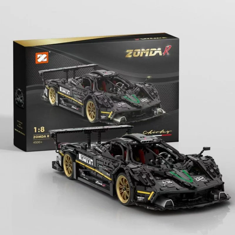 4500pcs X220907 pagani zonda r 1:8 static version - Image 5