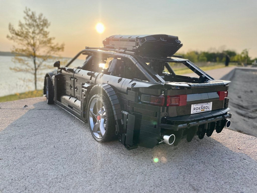 4549PCS MOC-150275 Audi Avant RS6 (Excluding Chrome Parts and Stickers) - Image 3