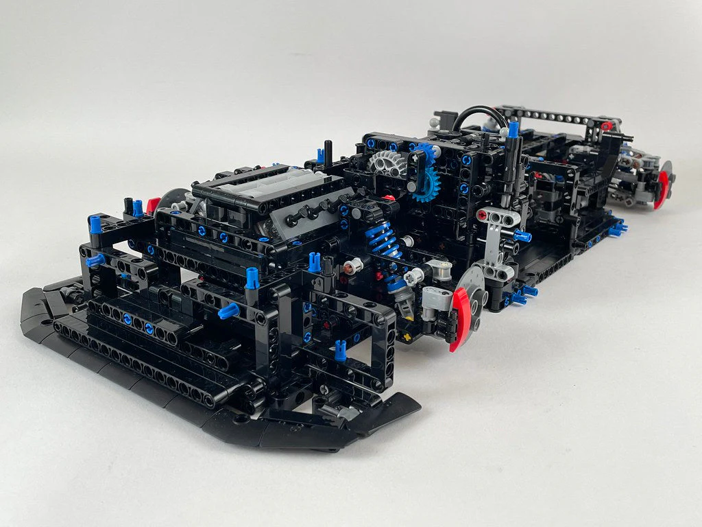 4549PCS MOC-150275 Audi Avant RS6 (Excluding Chrome Parts and Stickers) - Image 5