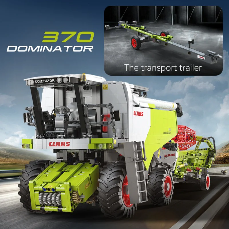 4567 pcs CaDA C61508 CLAAS Dominator 370 1:17 Dynamic version - Image 10