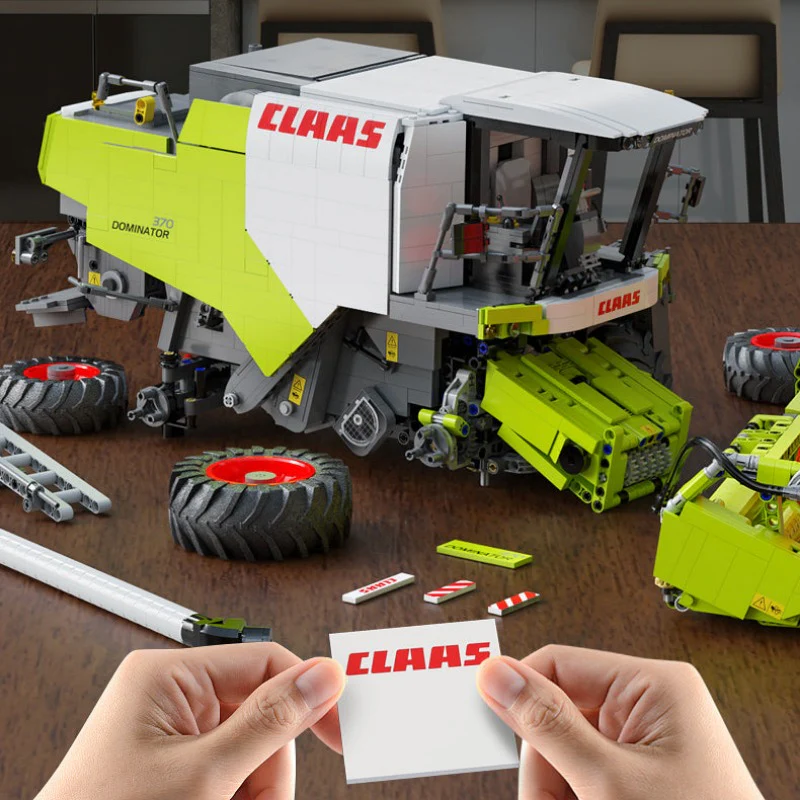4567 pcs CaDA C61508 CLAAS Dominator 370 1:17 Dynamic version - Image 13