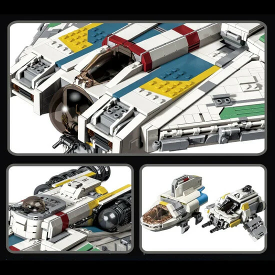 4577PCS Super 18K K110 Star Warship - Image 5