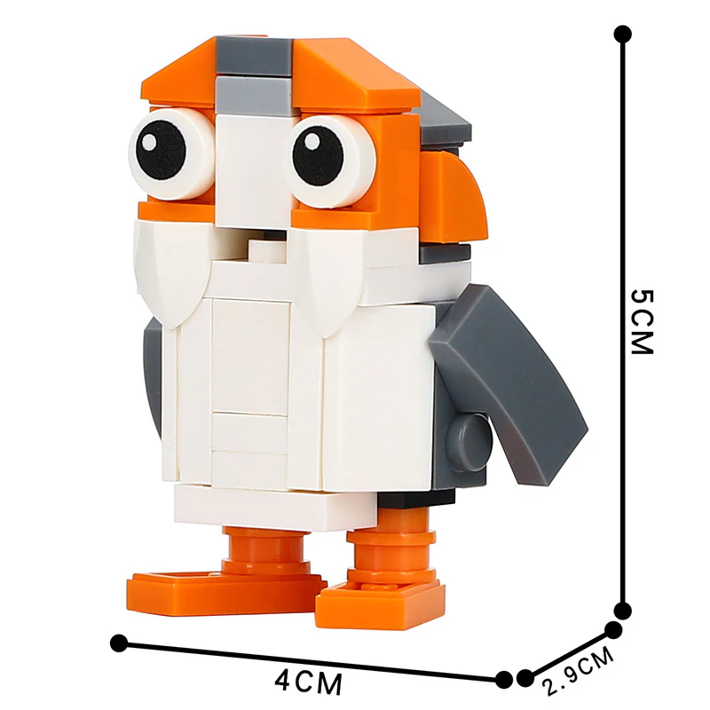 45PCS MOC2003 Porg - Image 5