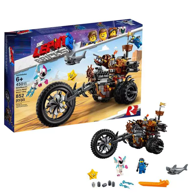 461 pcs MetalBeard's Heavy Metal Motor Trike - Image 4