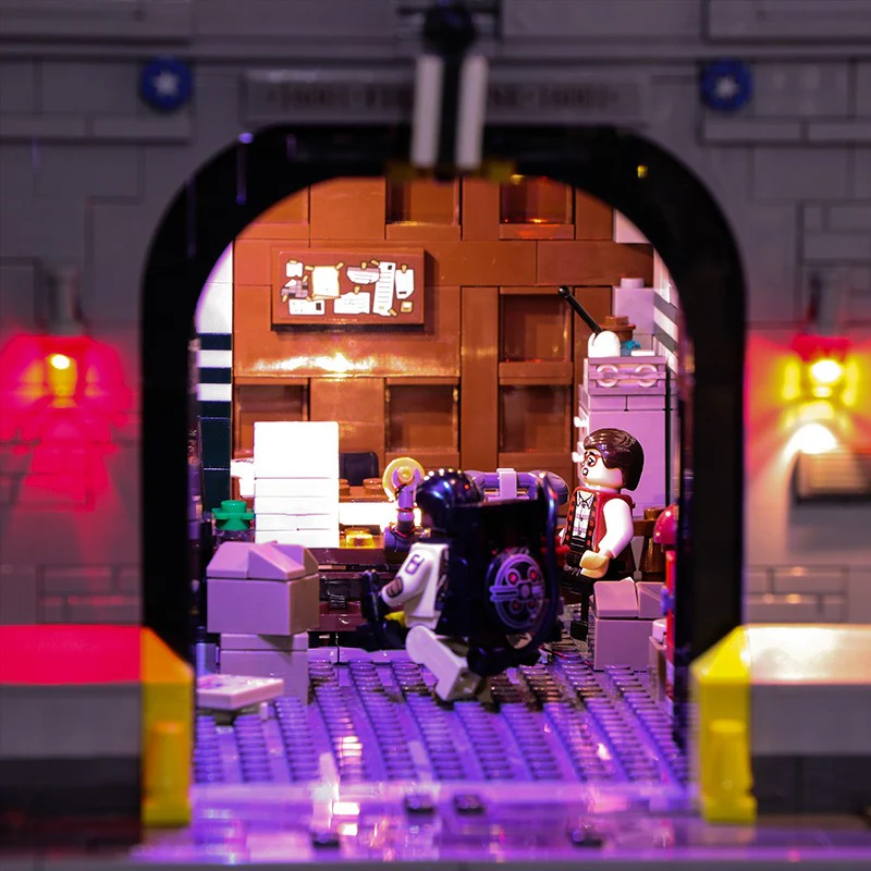 4634pcs The Ghostbusters Firehouse Headquarters Set  83001 75827 7742 63444 - Image 7