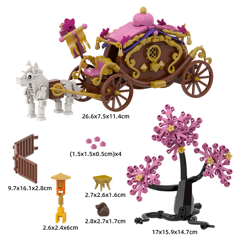 465PCS MOC lego princess - Image 5