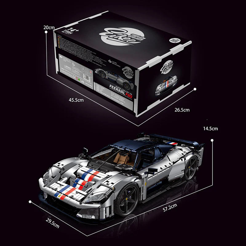 4703PCS EIKEE Y18004 FEERARL F80 1:8 - Image 5