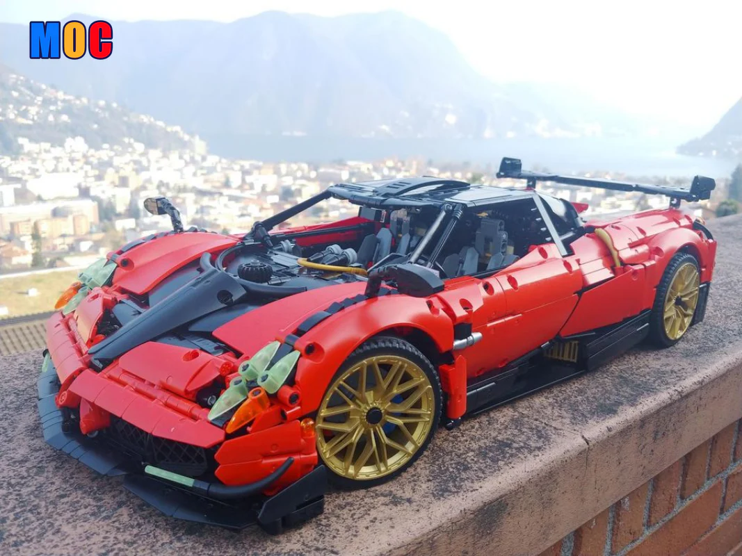 4706PCS MOC-142670 Pagani Huayra BC - Image 3