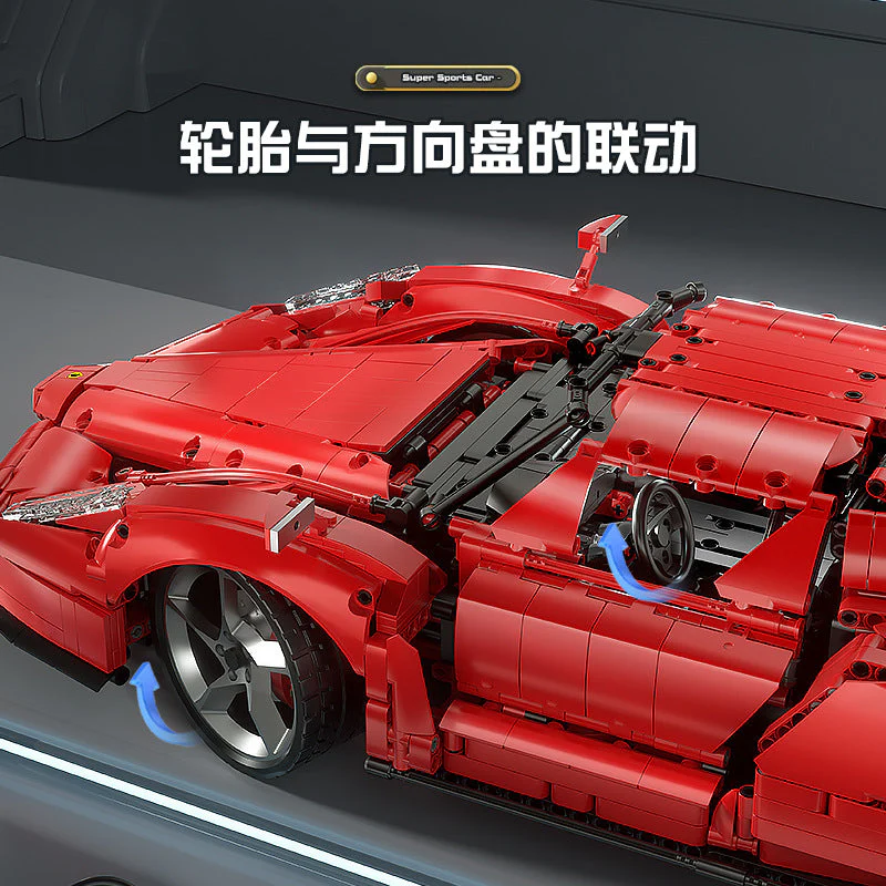 4301PCS Kbox 10523 Ferrari Enzo car - Image 4