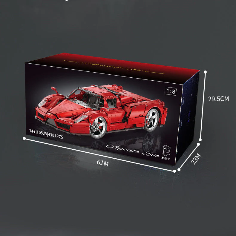 4301PCS Kbox 10523 Ferrari Enzo car - Image 8
